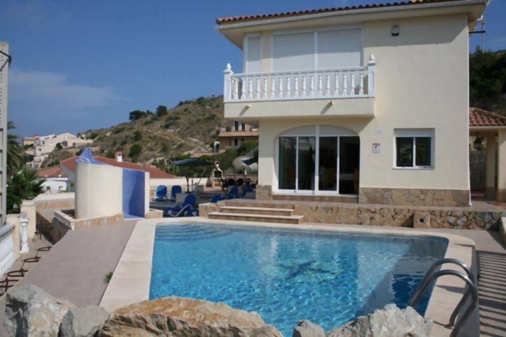 Stunning Detached Villa With Private Pool El Campello Exterior foto